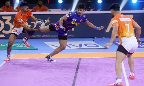 PKL 2021 Match 5: नवीन चमके, दबंग दिल्ली ने पुनेरी पल्टन को 41-30 से    हराया PKL 2021 Match 5: नवीन चमके, दबंग दिल्ली ने पुनेरी पल्टन को 41-30 से    हराया