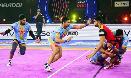 PKL 202 1 Match 44: 6 सुपर टैकल के दम पर यूपी ने बुल्स को हराया PKL 202 1 Match 44: 6 सुपर टैकल के दम पर यूपी ने बुल्स को हराया