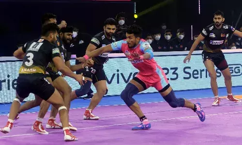 Jaipur Pink Panthers vs Telugu Titans PKL 2021 Jaipur Pink Panthers vs Telugu Titans PKL 2021