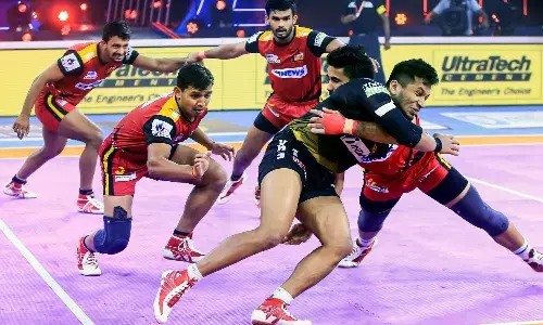 Bengaluru Bulls beat Telugu Titans Bengaluru Bulls beat Telugu Titans