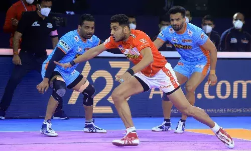 Gujarat Giants outclass Bengal Warriors Kabaddi