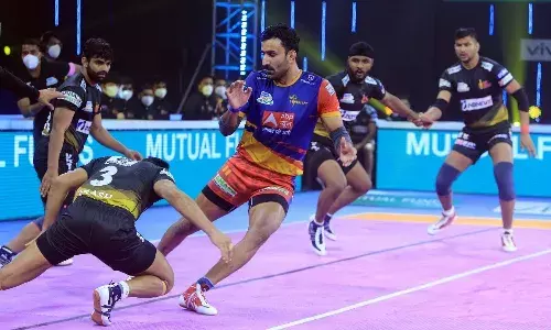 UP Yoddha vs Telugu Titans Kabaddi
