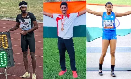 जेस्विन एल्ड्रिन, मुरली श्रीशंकर और शैली सिंह