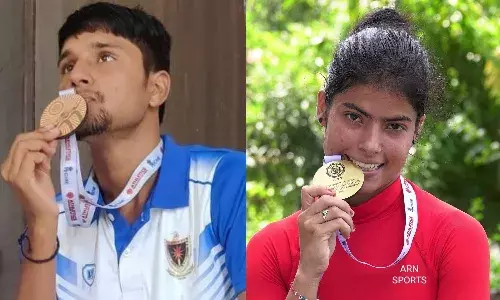 Juned Khan and Ramandeep Kaur