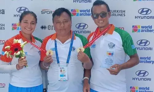 Tarundeep Rai and Ridhi Phor Archery