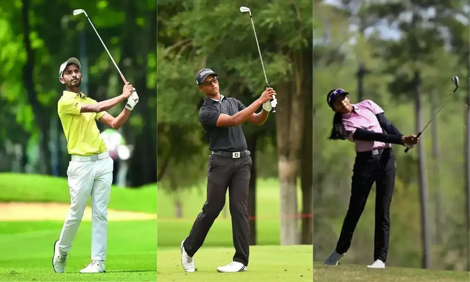 Rashid Khan Viraj Madappa Avani Prashanth  Golf