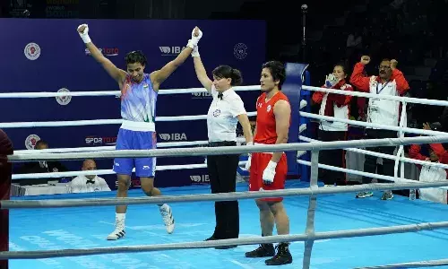 Lovlina Borgohain boxing Lovlina Borgohain boxing