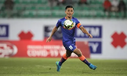 Sunil Chhetri football