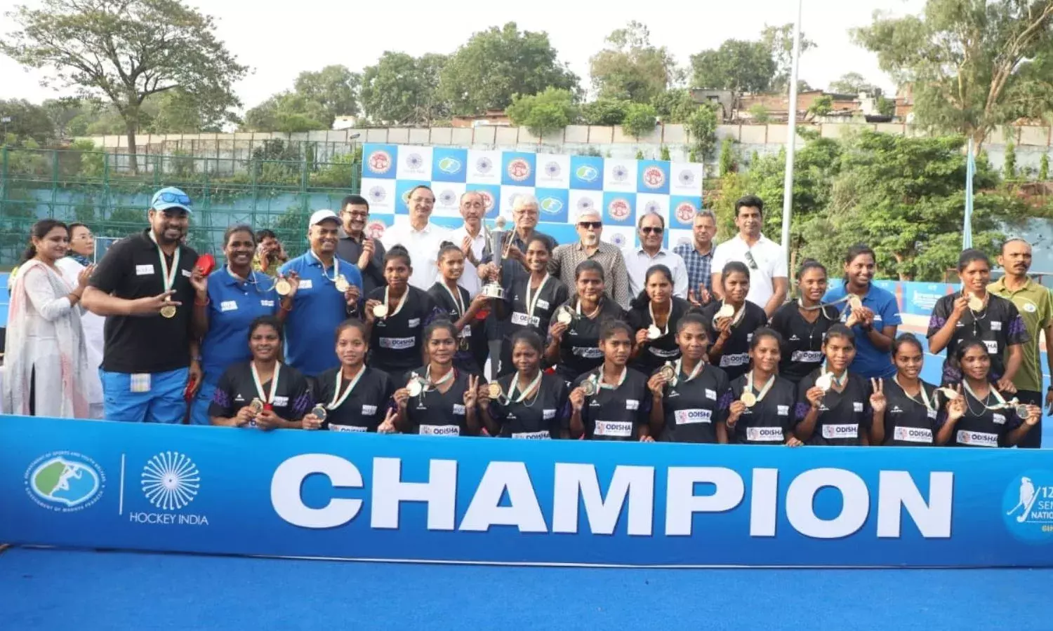 ओडिशा ने जीती राष्ट्रीय महिला हाॅकी चैंपियनशिप, 20 दिन में कोच एडगर ने बनाया चैंपियन Odisha women hockey team