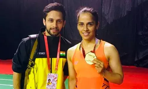Parupalli Kashyap and Saina Nehwal
