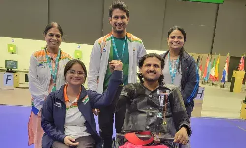 Avani Lekhara and Sriharsha Devaraddi