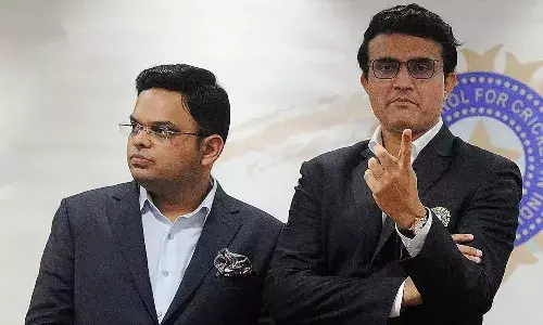 Jay Shah and Sourav Ganguly Jay Shah and Sourav Ganguly