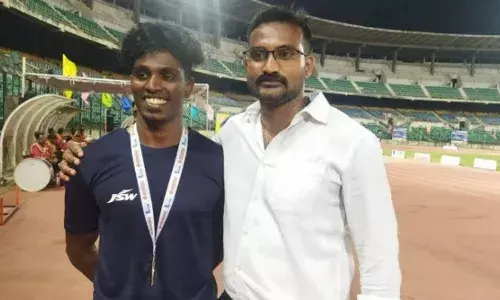 Praveen C Triple Jump