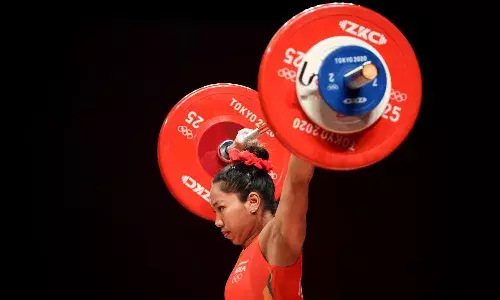 Mirabai Chanu Weightlifting