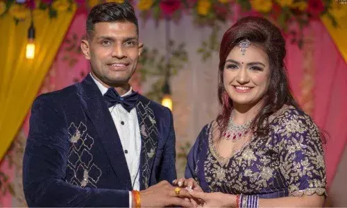 Deepak Hooda and Saweety Boora Deepak Hooda and Saweety Boora