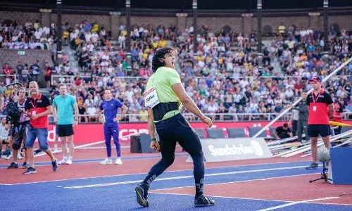 नीरज चोपड़ा ने 15 दिन में दूसरी बार तोड़ा राष्ट्रीय रिकॉर्ड