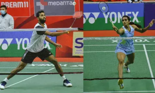 HS Prannoy and PV Sindhu