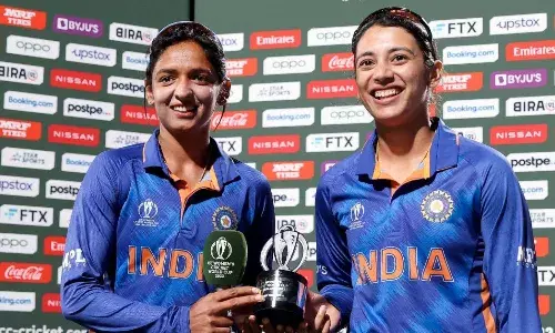 Harmanpreet Kaur and Smriti Mandhana