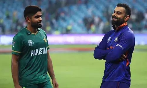 Virat Kohli and Babar Azam Virat Kohli and Babar Azam