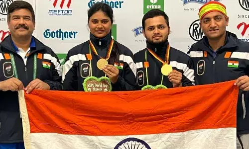 पैरा-निशानेबाजी विश्व कप: मनीष-रूबीना की जोड़ी ने जीता स्वर्ण, निशा ने कांस्य पदक किया अपने नाम