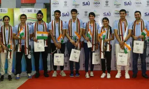 Indian squash team