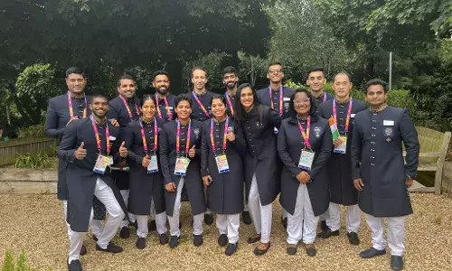 भारतीय मिक्स्ड बैडमिंटन टीम का विजयरथ जारी, राष्ट्रमंडल खेलों के सेमीफाइनल में बनाई जगह भारतीय मिक्स्ड बैडमिंटन टीम का विजयरथ जारी, राष्ट्रमंडल खेलों के सेमीफाइनल में बनाई जगह