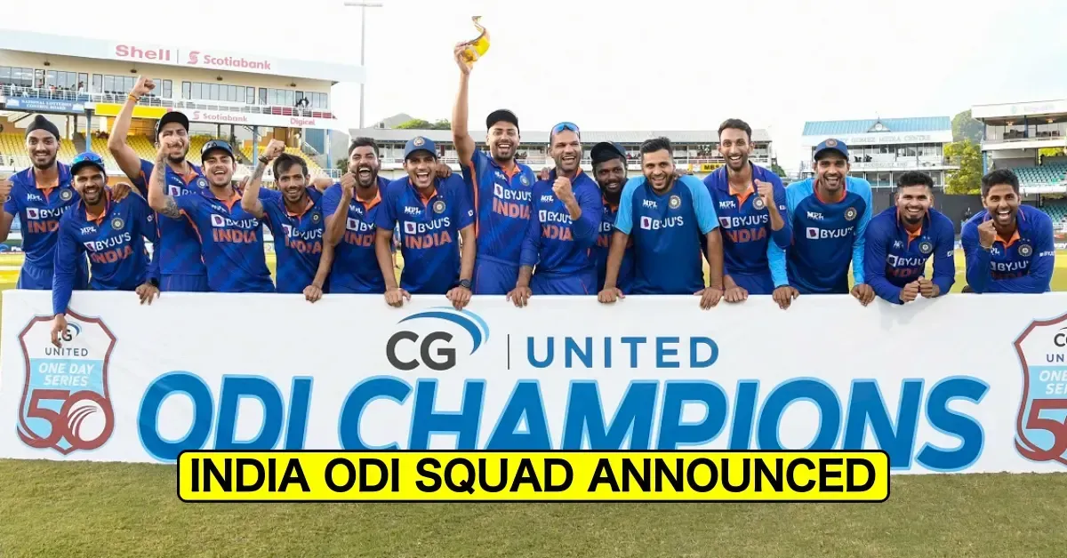 जिम्बाब्वे दौरे के लिए भारतीय क्रिकेट टीम की हुई घोषणा, दीपक चाहर और वॉशिंग्टन सुदंर ने की वापसी