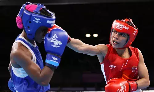 Commonwealth Games 2022: मुक्केबाज़ निकहत जरीन ने क्वार्टर फाइनल में बनाई अपनी जगह, शिव थापा और सुमीत के हाथ लगी निराशा Commonwealth Games 2022: मुक्केबाज़ निकहत जरीन ने क्वार्टर फाइनल में बनाई अपनी जगह, शिव थापा और सुमीत के हाथ लगी निराशा