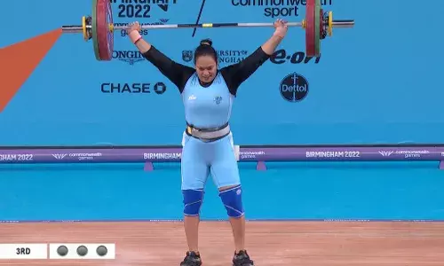 Commonwealth Games 2022: भारोत्तोलन में भारत को एक और पदक दिलाने से चूकी पूनम यादव Commonwealth Games 2022: भारोत्तोलन में भारत को एक और पदक दिलाने से चूकी पूनम यादव
