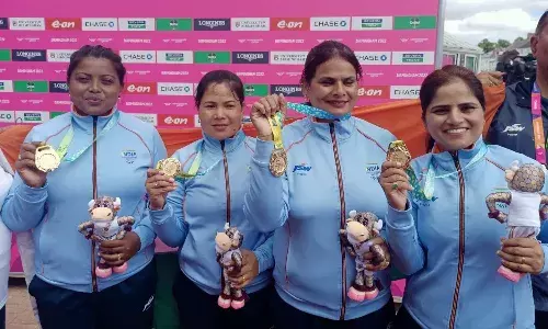 Commonwealth Games 2022:महिला लॉन बॉल्स टीम ने हासिल किया ऐतिहासिक स्वर्ण पदक