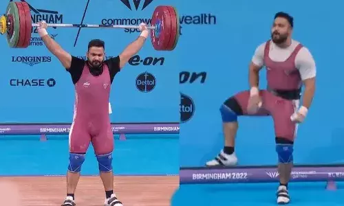 Commonwealth Games 2022: विकास ठाकुर ने दी सिद्दू मूसेवाला को श्रद्धांजलि Commonwealth Games 2022: विकास ठाकुर ने दी सिद्दू मूसेवाला को श्रद्धांजलि