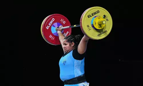 Commonwealth Games 2022: भारोत्तोलन में पदक से चूकी पूर्णिमा पांडे, 87 किलो वर्ग में छठवें स्थान पर रही Commonwealth Games 2022: भारोत्तोलन में पदक से चूकी पूर्णिमा पांडे, 87 किलो वर्ग में छठवें स्थान पर रही