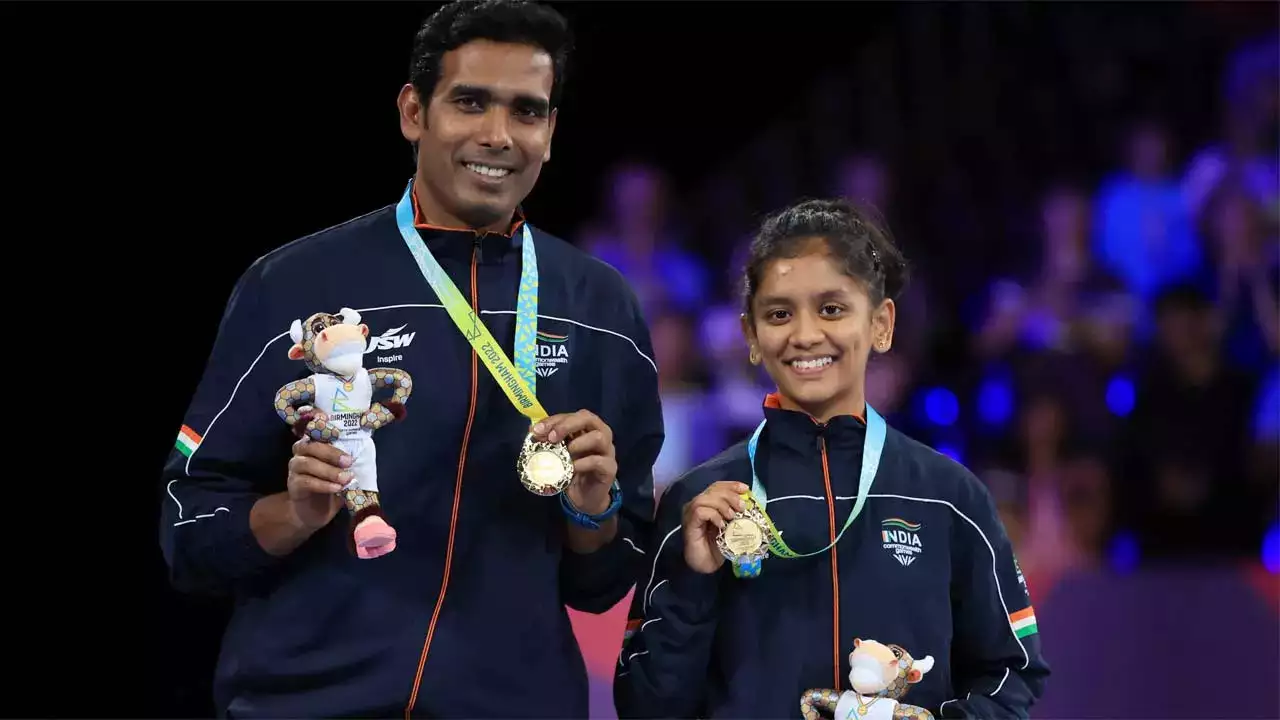 Commonwealth Games 2022: शरत-श्रीजा की जोड़ी ने मिश्रित युगल स्पर्धा में हासिल किया भारत का पहला स्वर्ण पदक