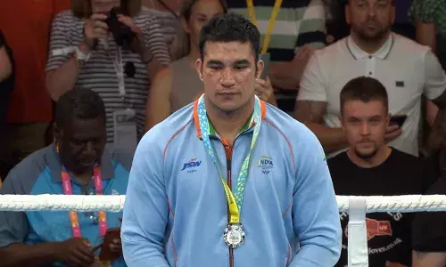 Commonwealth Games 2022 : मुक्केबाजी में भारत ने जीता एक और रजत पदक, सुपरहैवीवेट के 92 किग्रा में सागर ने रजत पदक पर जमाया कब्जा