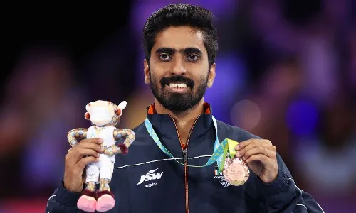 Commonwealth Games 2022 : टेबल टेनिस में जी साथियान ने जीता देश के लिए कांस्य पदक