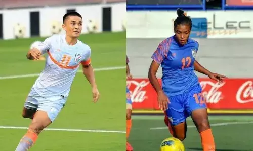 एआईएफएफ पुरस्कार: सुनील छेत्री और मनीषा कल्याण रहें साल के सर्वश्रेष्ठ पुरुष और महिला फुटबॉलर