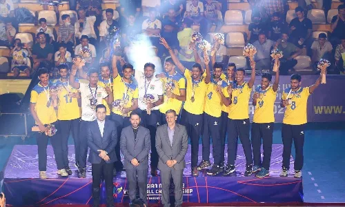 भारतीय पुरुष वॉलीबॉल टीम ने एशियाई अंडर-18 चैम्पियनशिप में कांस्य पदक जीता