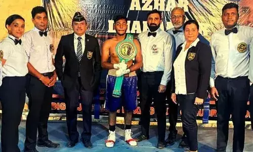 दिल्ली के मोहम्मद अजहर ने सुपर फैदरवेट वर्ग में जीता डब्ल्यूबीसी इंडिया का खिताब, धर्मवीर को दी करारी शिकस्त
