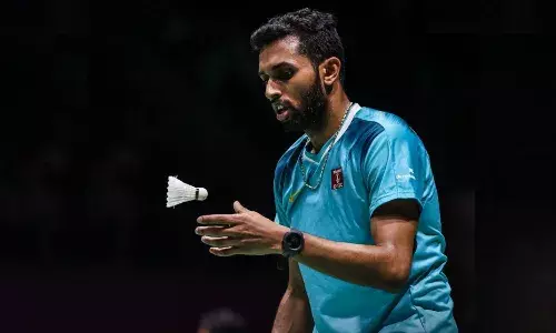 Japan open 2022: भारतीय स्टार खिलाड़ी एच एस प्रणय को क्वार्टफाइनल के कड़े मुकाबले में मिली हार Japan open 2022: भारतीय स्टार खिलाड़ी एच एस प्रणय को क्वार्टफाइनल के कड़े मुकाबले में मिली हार