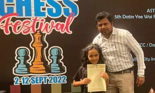 मुंबई की अनिष्का बियानी ने मलेशिया शतरंज प्रतियोगिता में हासिल किया स्वर्ण पदक