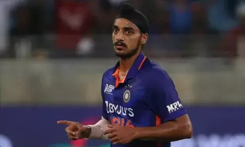 पाकिस्तान द्वारा भारत को मिली हार के बाद खालिस्तान से जोड़ा गया गेंदबाज अर्शदीप का विकिपीडिया पेज, आईटी मंत्रालय ने की सख्त कार्यवाही पाकिस्तान द्वारा भारत को मिली हार के बाद खालिस्तान से जोड़ा गया गेंदबाज अर्शदीप का विकिपीडिया पेज, आईटी मंत्रालय ने की सख्त कार्यवाही