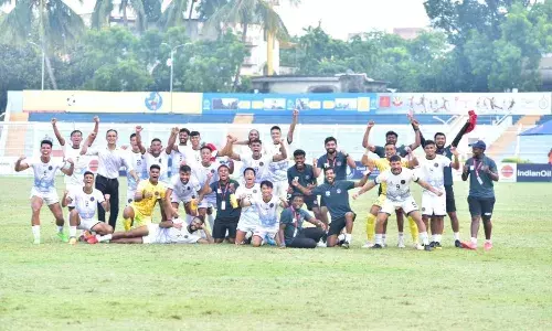 डूरंड कप 2022: राजस्थान यूनाईटेड एफसी ने भारतीय नौसेना को 2-0 से दी मात, क्वार्टरफाइनल में बनाई जगह डूरंड कप 2022: राजस्थान यूनाईटेड एफसी ने भारतीय नौसेना को 2-0 से दी मात, क्वार्टरफाइनल में बनाई जगह