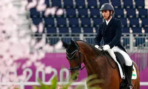 घुड़सवारी विश्व चैंपियनशिप में अच्छे प्रदर्शन के लिए तैयार भारतीय घुड़सवार फवाद मिर्जा घुड़सवारी विश्व चैंपियनशिप में अच्छे प्रदर्शन के लिए तैयार भारतीय घुड़सवार फवाद मिर्जा