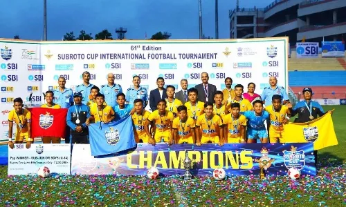 मणिपुर के स्कूल ने जीता लड़कों के अंडर-14 वर्ग का सुब्रतो कप खिताब