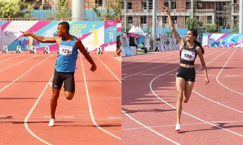 Amlan Borgohain and Jyothi Yarraji