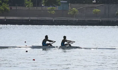 Mens Pair Jasveer Singh and Iqbal Singh Rowing Mens Pair Jasveer Singh and Iqbal Singh Rowing