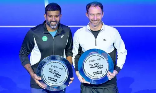 Rohan Bopanna and Matwe Middelkoop