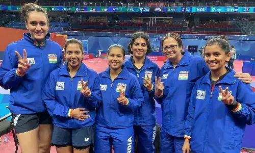 Indian women tt team