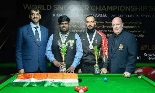 भारत के एस श्रीकृष्ण ने जीता विश्व 6 रेड स्नूकर चैंपियनशिप का खिताब