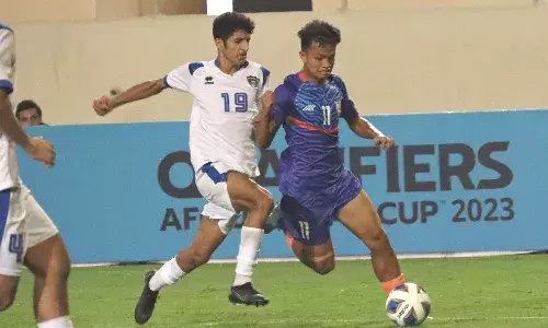 AFC U-17 Asian Cup: भारत ने कुवैत को 3-0 से हराते हुए ज़ारी रखा अपने जीत का अभियान AFC U-17 Asian Cup: भारत ने कुवैत को 3-0 से हराते हुए ज़ारी रखा अपने जीत का अभियान